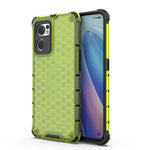 PC a nido d'ape antiurto + custodia per telefono in TPU, For OPPO Reno7 5G Global / Find X5 Lite