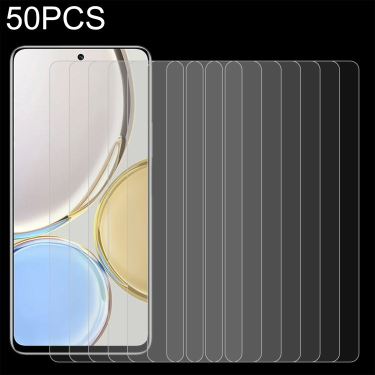 50 pellicole in vetro temperato da 0,26 mm 9H 2,5D, For Honor X7(50 PCS), For Honor X9(50 PCS)