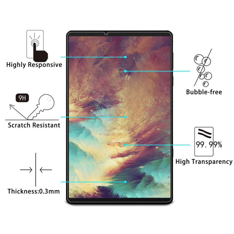 Pellicola per tablet in vetro temperato antideflagrante 9H 2.5D, For Lenovo Legion Y700 (1 PC)