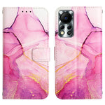 Cassa del telefono di cuoio di vibrazione del modello di marmo PT003, For Infinix Hot 11S NFC X6812B