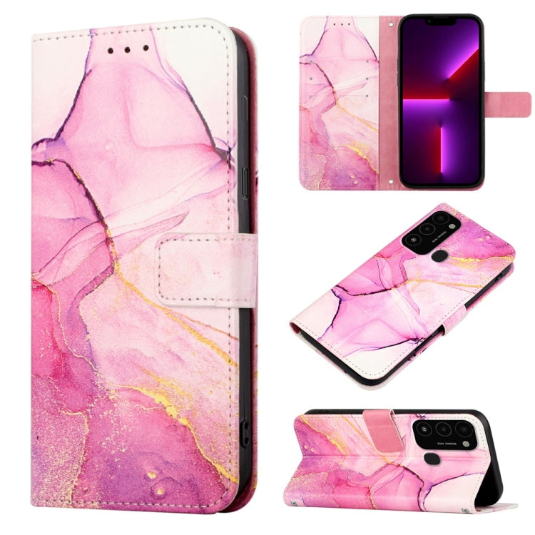 Cassa del telefono di cuoio di vibrazione del modello di marmo PT003, For Tecno Spark Go 2021, For Motorola Moto G22, For Tecno Spark Go 2022 / Spark 8C, For Google Pixel 7 Pro 5G