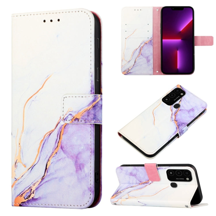 Cassa del telefono di cuoio di vibrazione del modello di marmo PT003, For Tecno Spark Go 2021, For Motorola Moto G22, For Tecno Spark Go 2022 / Spark 8C, For Google Pixel 7 Pro 5G