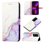Cassa del telefono di cuoio di vibrazione del modello di marmo PT003, For Google Pixel 7, For Xiaomi Redmi K50, For Xiaomi Redmi K50 Pro, For Xiaomi Poco M4 Pro 4G