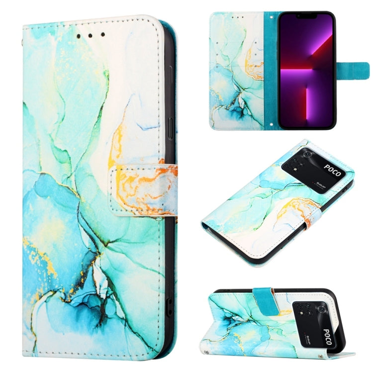 Cassa del telefono di cuoio di vibrazione del modello di marmo PT003, For Google Pixel 7, For Xiaomi Redmi K50, For Xiaomi Redmi K50 Pro, For Xiaomi Poco M4 Pro 4G