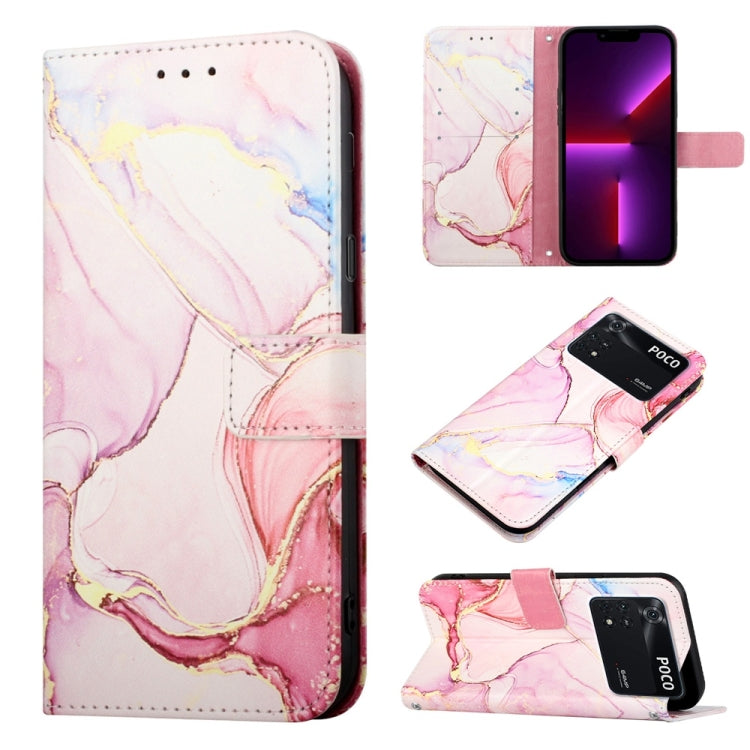 Cassa del telefono di cuoio di vibrazione del modello di marmo PT003, For Google Pixel 7, For Xiaomi Redmi K50, For Xiaomi Redmi K50 Pro, For Xiaomi Poco M4 Pro 4G