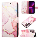 Cassa del telefono di cuoio di vibrazione del modello di marmo PT003, For Xiaomi Poco X4 Pro 5G, For Samsung Galaxy S21 5G, For Samsung Galaxy S21+ 5G, For Samsung Galaxy S22 Ultra 5G