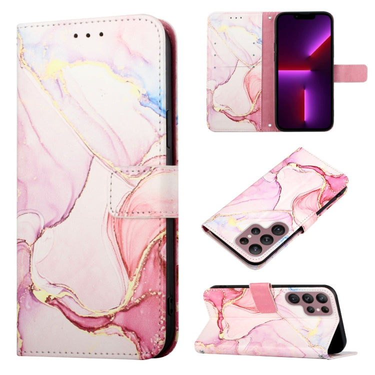 Cassa del telefono di cuoio di vibrazione del modello di marmo PT003, For Xiaomi Poco X4 Pro 5G, For Samsung Galaxy S21 5G, For Samsung Galaxy S21+ 5G, For Samsung Galaxy S22 Ultra 5G