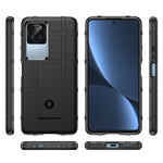 Custodia in TPU antiurto a copertura totale, For Xiaomi Redmi K50, For Xiaomi Redmi K50 Pro, For Xiaomi Redmi Note 11 Pro 4G/Redmi Note 11 Pro 5G (Global)/Note 11E Pro/Note 11 Pro+ (India)