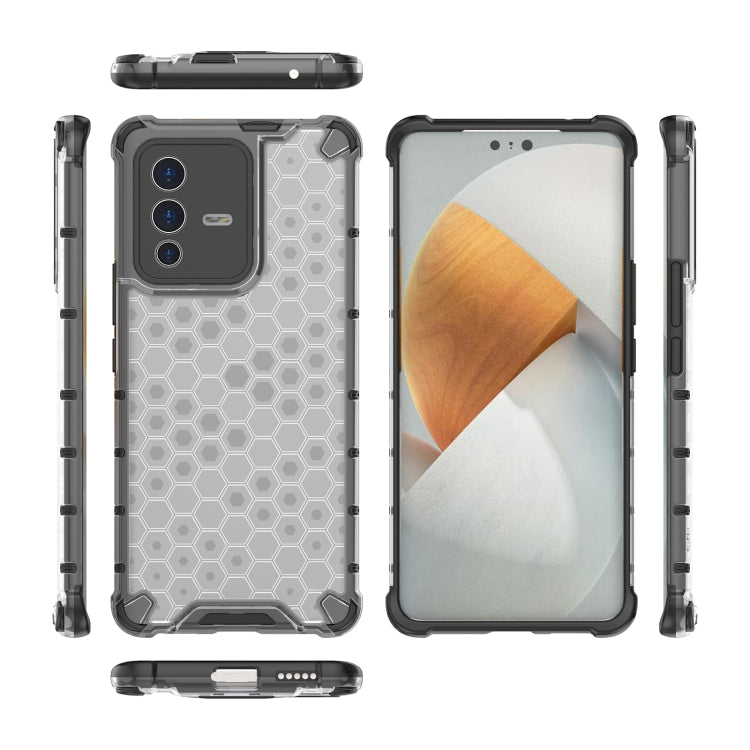 PC a nido d'ape antiurto + custodia per telefono in TPU, For vivo S12 Pro, For vivo S12 / V23 5G, For vivo iQOO 9, For OnePlus Nord N20 5G, For OnePlus Nord CE 2 5G