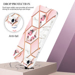 Custodia TPU con motivo floreale per iPhone SE 2022/2020