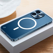 Custodia smerigliata magnetica MagSafe, For iPhone 12 mini, For iPhone 12, For iPhone 12 Pro, For iPhone 12 Pro Max, For iPhone 13 mini, For iPhone 13