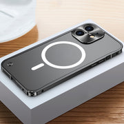 Custodia smerigliata magnetica MagSafe, For iPhone 12 mini, For iPhone 12, For iPhone 12 Pro, For iPhone 12 Pro Max, For iPhone 13 mini, For iPhone 13