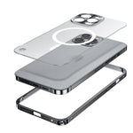 Custodia magnetica smerigliata per iPhone 13 mini