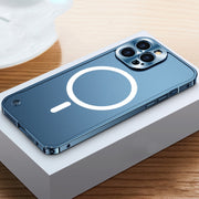 Custodia smerigliata magnetica MagSafe, For iPhone 12 mini, For iPhone 12, For iPhone 12 Pro, For iPhone 12 Pro Max, For iPhone 13 mini, For iPhone 13