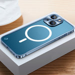 Custodia magnetica smerigliata per iPhone 13 mini