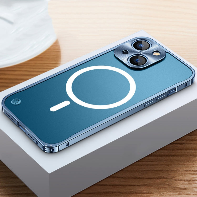Custodia magnetica smerigliata per iPhone 13 mini