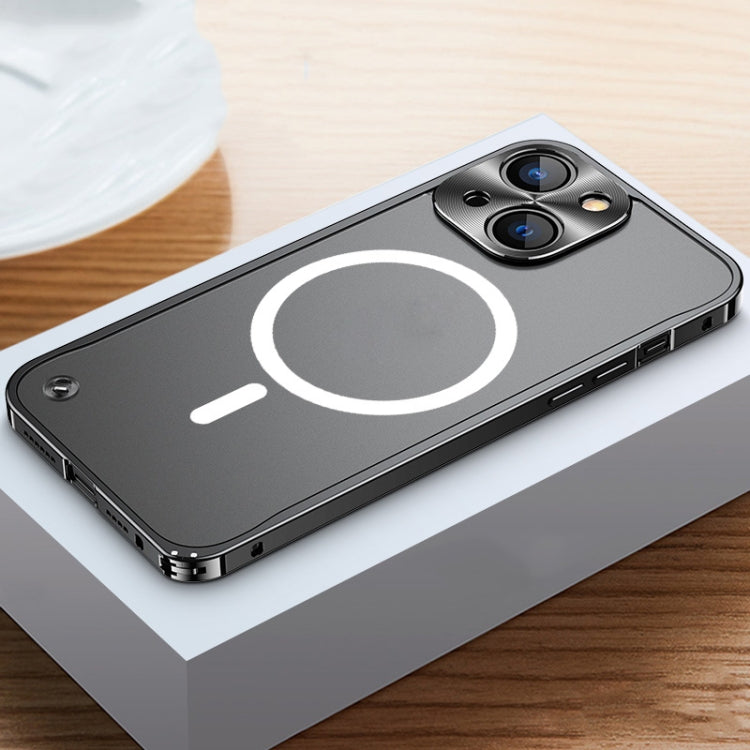 Custodia magnetica smerigliata per iPhone 13 mini