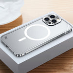 Custodia magnetica smerigliata per iPhone 13 mini