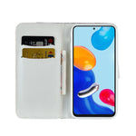 Custodia per telefono in pelle di coccodrillo abbinata a polvere glitterata laser, For Xiaomi Redmi Note 11 Pro International, For Xiaomi Redmi Note 11 International