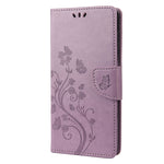 Custodia per telefono in pelle con motivo floreale a farfalla, For Motorola Moto G22, For Nokia G21