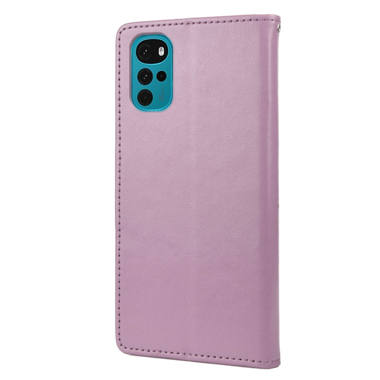 Custodia per telefono in pelle con motivo floreale a farfalla, For Motorola Moto G22, For Nokia G21