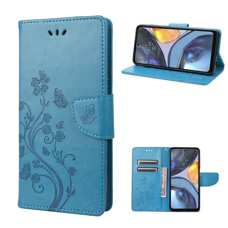 Custodia per telefono in pelle con motivo floreale a farfalla, For Motorola Moto G22, For Nokia G21