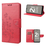 Custodia per telefono in pelle con motivo floreale a farfalla, For Motorola Moto G22, For Nokia G21