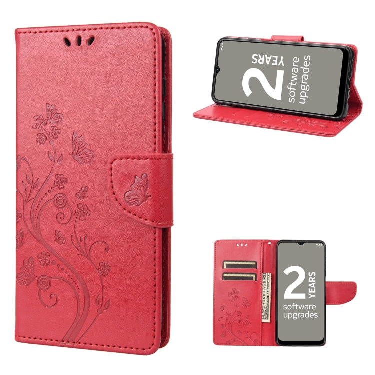 Custodia per telefono in pelle con motivo floreale a farfalla, For Motorola Moto G22, For Nokia G21