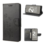 Custodia per telefono in pelle con motivo floreale a farfalla, For Motorola Moto G22, For Nokia G21