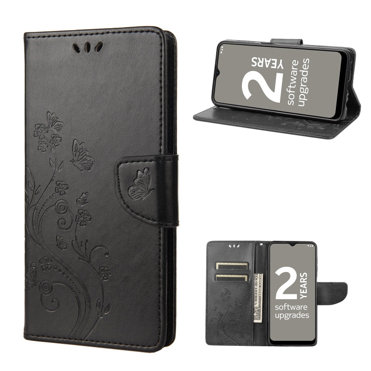 Custodia per telefono in pelle con motivo floreale a farfalla, For Motorola Moto G22, For Nokia G21