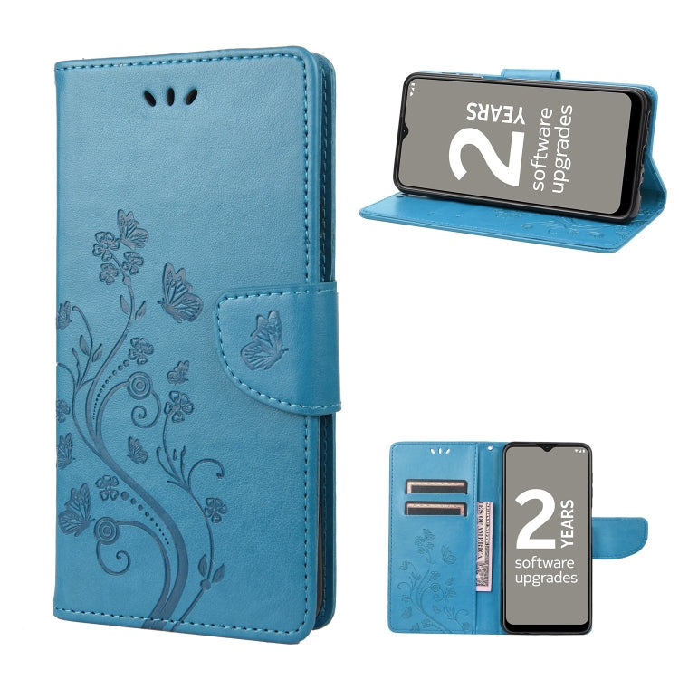 Custodia per telefono in pelle con motivo floreale a farfalla, For Motorola Moto G22, For Nokia G21