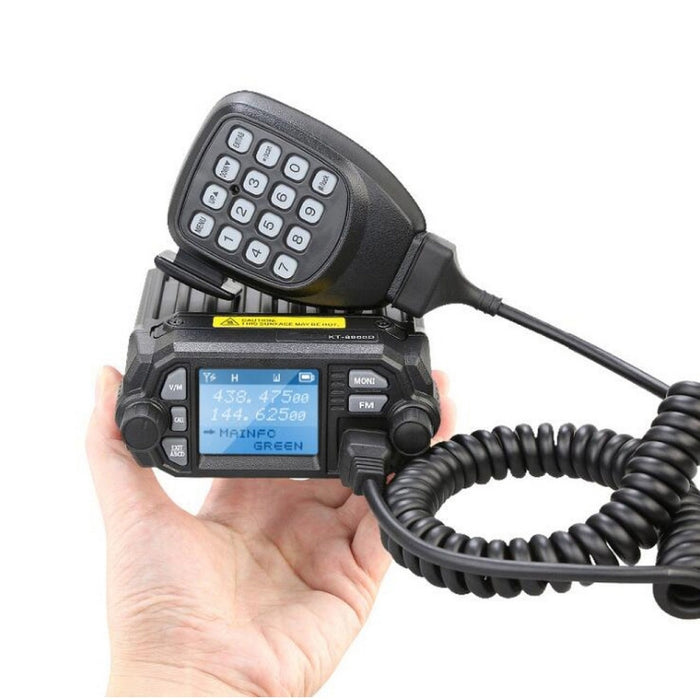 QYT KT-8900D Mini walkie-talkie radiomobile dual band da 25 W per auto, KT-8900D