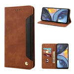 Custodia per telefono in pelle con giunture al tatto, For Motorola Moto G22, For Nokia G21