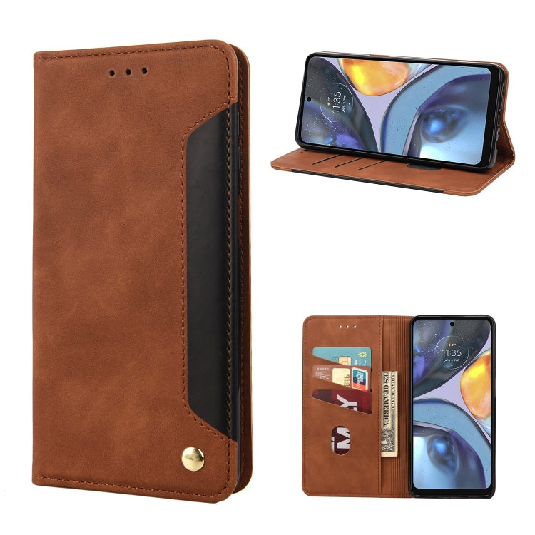 Custodia per telefono in pelle con giunture al tatto, For Motorola Moto G22, For Nokia G21