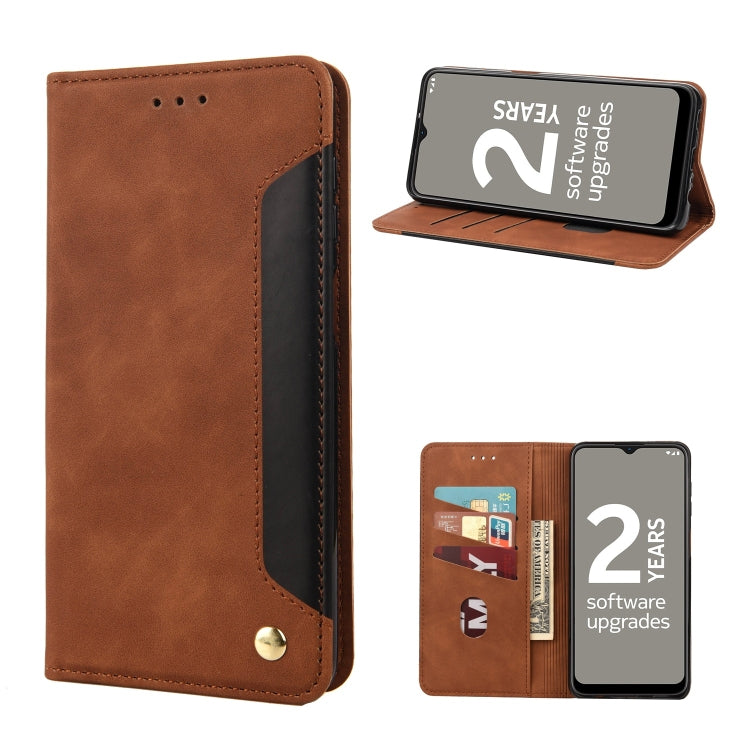Custodia per telefono in pelle con giunture al tatto, For Motorola Moto G22, For Nokia G21