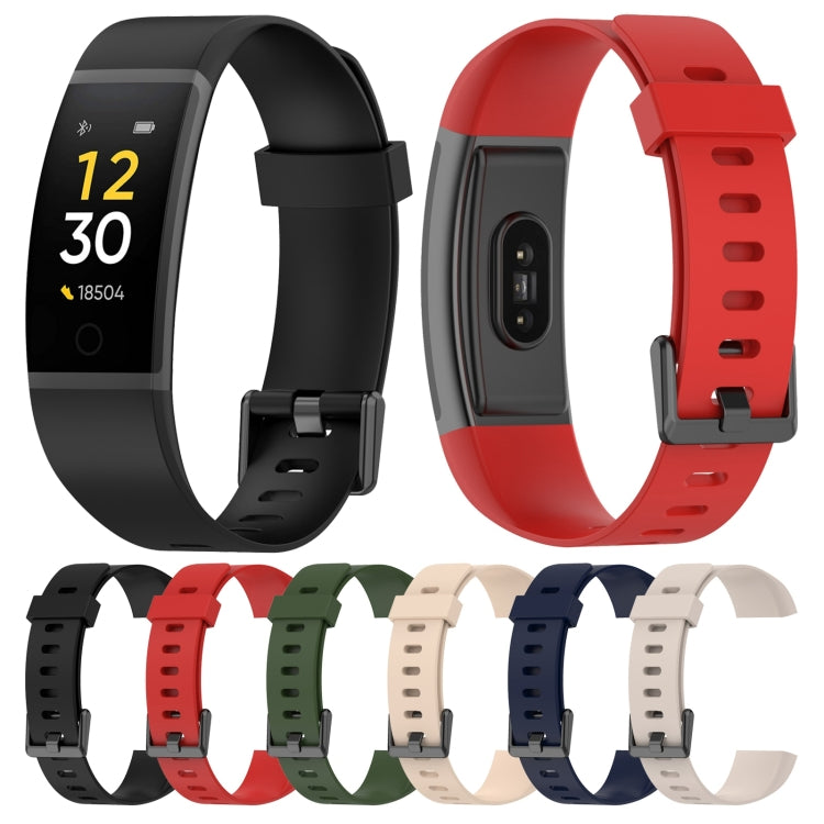 Cinturino in silicone tinta unita, For Realme Band RMA199