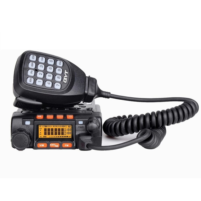 QYT KT-8900 Walkie-talkie per auto con radio mobile dual band da 25 W con display, KT-8900