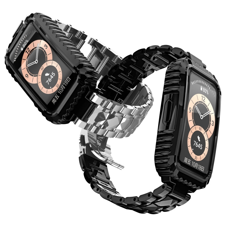 Cinturino in acciaio inossidabile, For Huawei Band 6 / Honor Band 6, For Xiaomi Mi Band 6 / 5, For Xiaomi Mi Band 4 / 3