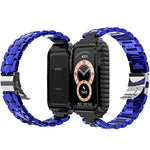 Cinturino in acciaio inossidabile, For Huawei Band 6 / Honor Band 6, For Xiaomi Mi Band 6 / 5, For Xiaomi Mi Band 4 / 3