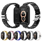Cinturino in acciaio inossidabile, For Huawei Band 6 / Honor Band 6, For Xiaomi Mi Band 6 / 5, For Xiaomi Mi Band 4 / 3