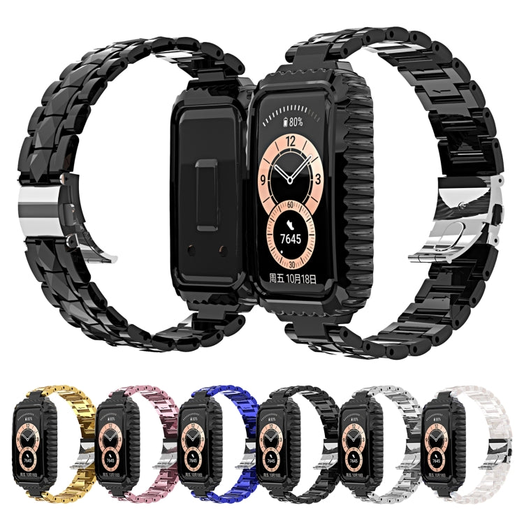 Cinturino in acciaio inossidabile, For Huawei Band 6 / Honor Band 6, For Xiaomi Mi Band 6 / 5, For Xiaomi Mi Band 4 / 3