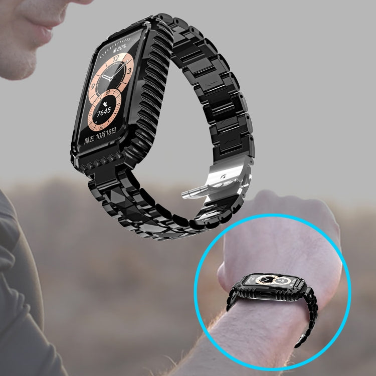 Cinturino in acciaio inossidabile, For Huawei Band 6 / Honor Band 6, For Xiaomi Mi Band 6 / 5, For Xiaomi Mi Band 4 / 3