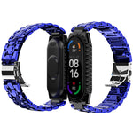 Cinturino in acciaio inossidabile, For Huawei Band 6 / Honor Band 6, For Xiaomi Mi Band 6 / 5, For Xiaomi Mi Band 4 / 3