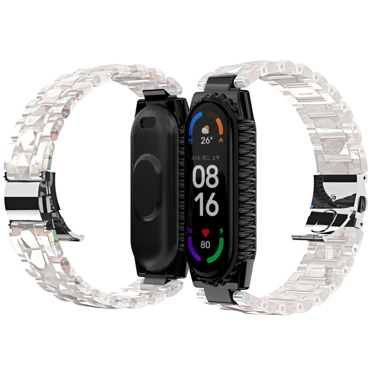 Cinturino in acciaio inossidabile, For Huawei Band 6 / Honor Band 6, For Xiaomi Mi Band 6 / 5, For Xiaomi Mi Band 4 / 3