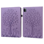 Custodia per tablet in pelle stampata con motivo albero e cervo con sonno / risveglio, For Xiaomi Pad 5 / 5 Pro, For Amazon Kindle Paperwhite 5 2021