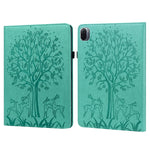 Custodia per tablet in pelle stampata con motivo albero e cervo con sonno / risveglio, For Xiaomi Pad 5 / 5 Pro, For Amazon Kindle Paperwhite 5 2021