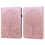 Custodia per tablet in pelle stampata con motivo albero e cervo con sonno / risveglio, For Xiaomi Pad 5 / 5 Pro, For Amazon Kindle Paperwhite 5 2021