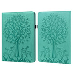 Custodia per tablet in pelle stampata con motivo albero e cervo con sonno / risveglio, For Xiaomi Pad 5 / 5 Pro, For Amazon Kindle Paperwhite 5 2021