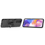 Supporto per anello magnetico PC + custodia per telefono in TPU, For Samsung Galaxy A23