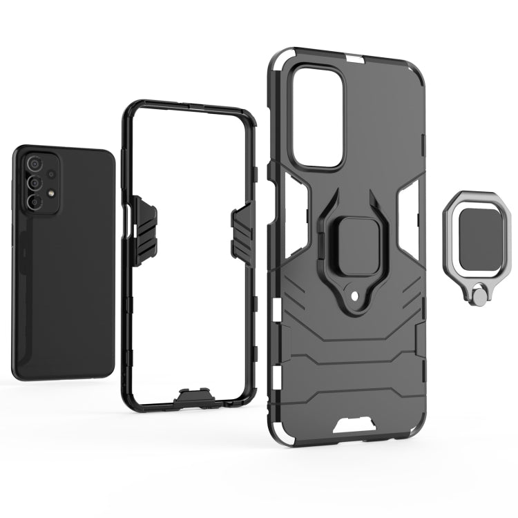 Supporto per anello magnetico PC + custodia per telefono in TPU, For Samsung Galaxy A23